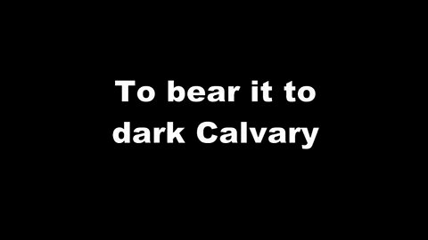 The Old Rugged Cross Karaoke Instrumental Lyrics in F, Page 228