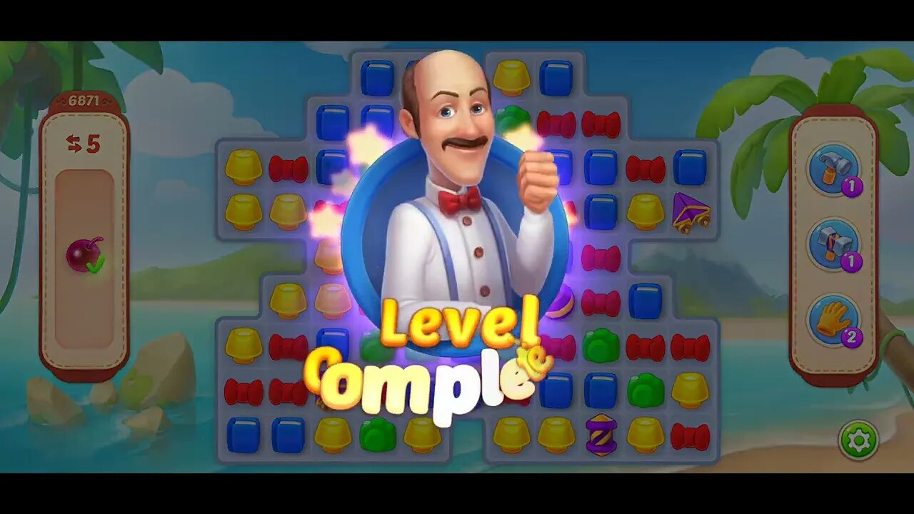 Playrix Homescapes Gameplay Walkthrough Level 6871