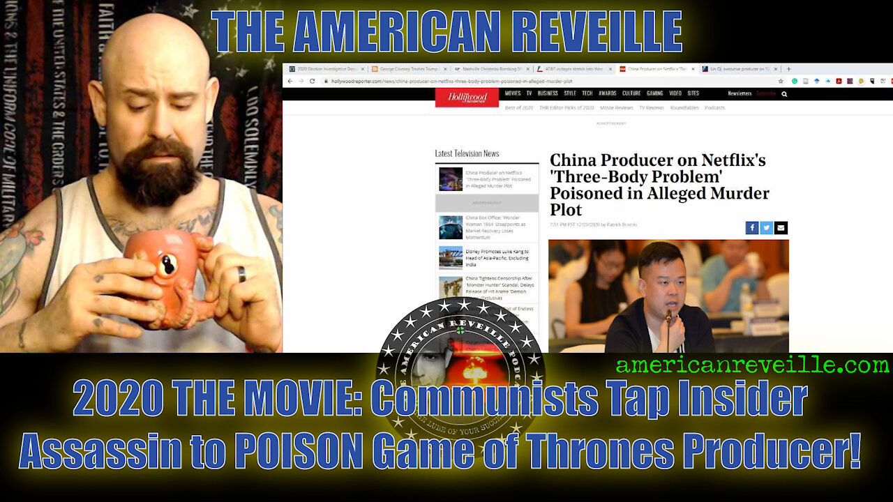 2020 THE MOVIE: Communists Tap Insider Assassin to POISON Game of Thrones Producer!