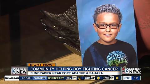 Fundraiser to help pay for treatments for Las Vegas 11 year old fighting cancer