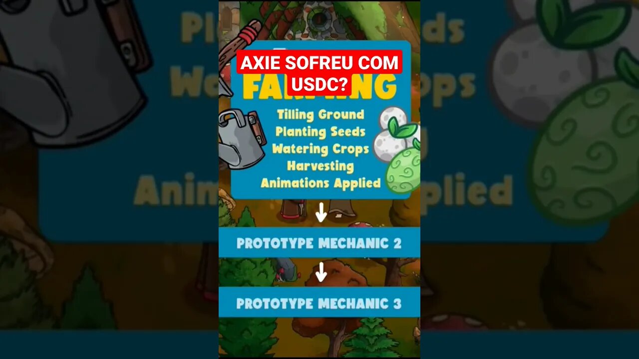 AXIE INFINITY: [JOGO] FOI AFETADO PELO USDC? #axie #axs