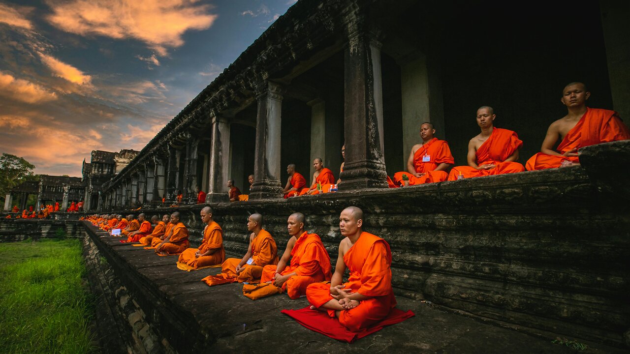 1 Hour Night Candlelight Meditation Music_ Peaceful Evening Calm
