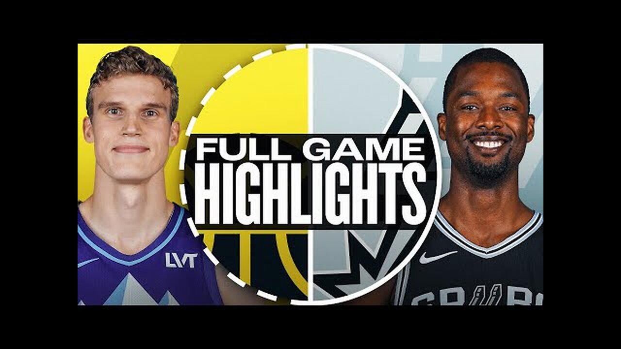 JAZZ at SPURS | FULL GAME HIGHLIGHTS | November 21, 2024