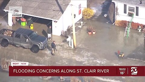 Flooding concerns continue along St. Clair River