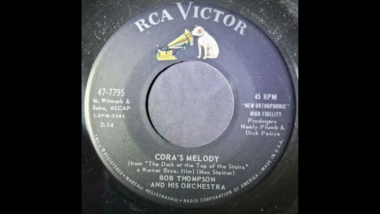 Bob Thompson and His Orchestra - Cora's Melody