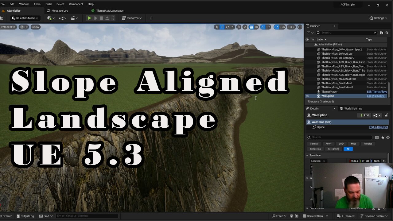 Unreal Engine 5 Auto Landscape Material Setup in under 15 Minutes