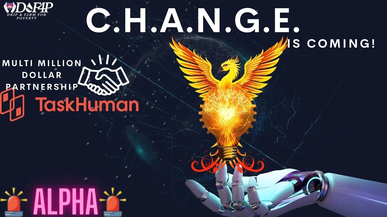 Drip Network CHANGE 360 alpha partnership with TaskHuman