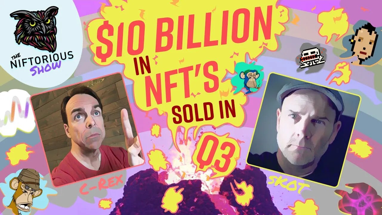 NFTs at $10 Billion in Sales in Q3, MLB, and a Rug Pull