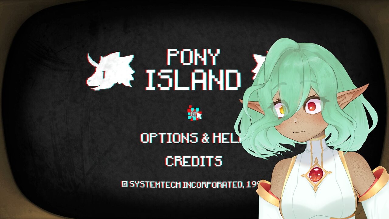 Seraphina plays Pony Island