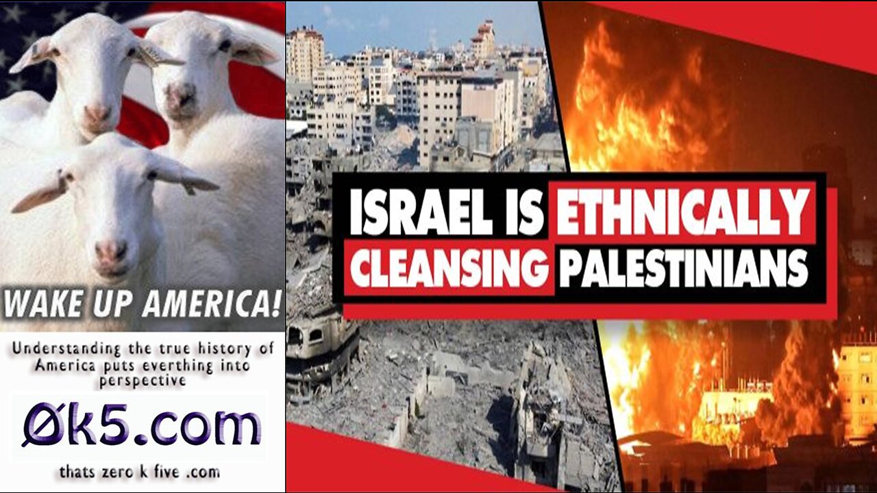 They Want to ETHNIC CLEANSE GAZA and Steal More Land - IDF War Strategy