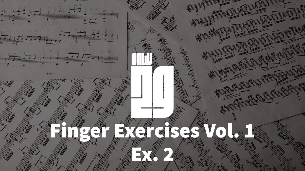 Master Your Piano Skills with Finger Exercises Vol. 1 - Ex. 2 - Piano Sheet Series