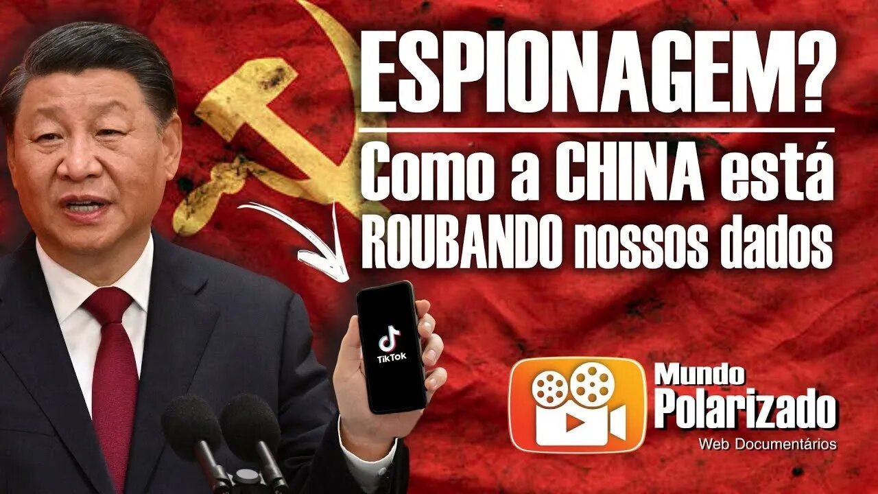 Redes Sociais CHINESAS estão ROUBANDO você | DOCUMENTÁRIO