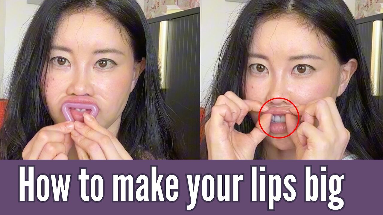 How to make your lips big