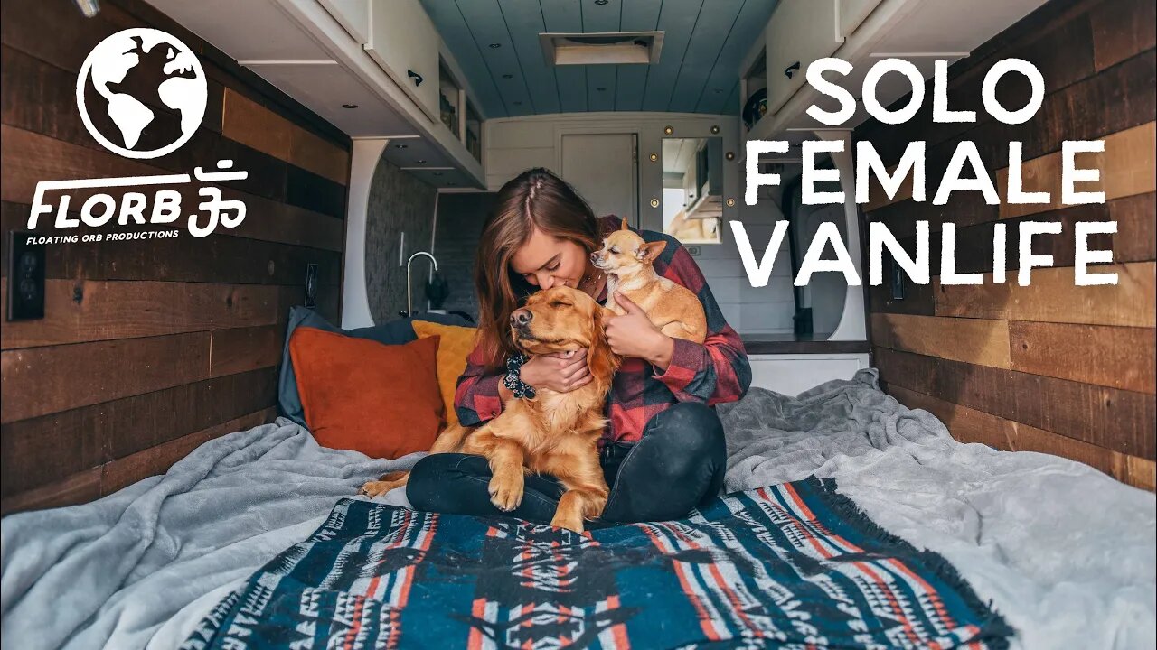 Solo Female Vandweller Makes it All Possible with Podcasting