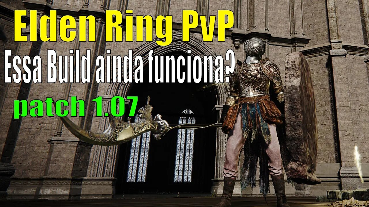 PvP Elden Ring patch 1.07 testando Build