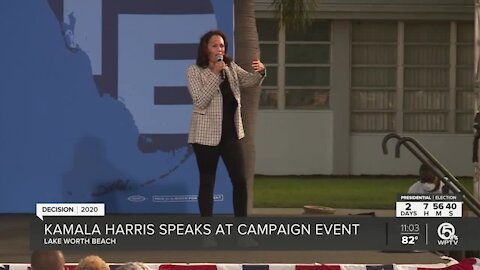 Kamala Harris: 'The power of our voice is through our vote'