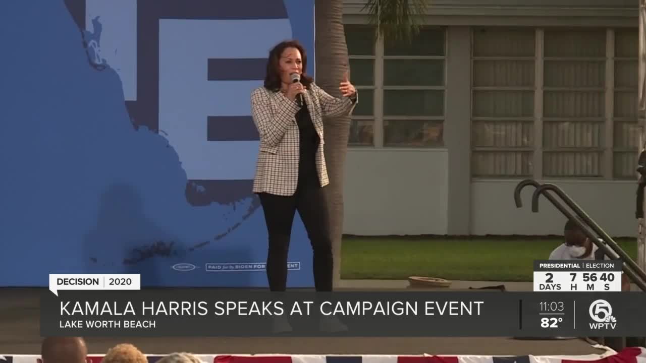 Kamala Harris: 'The power of our voice is through our vote'