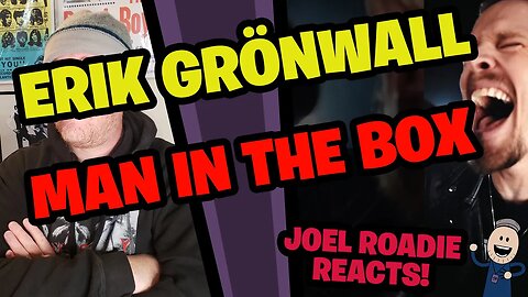 Erik Grönwall | MAN IN THE BOX - (Alice In Chains) - Roadie Reacts