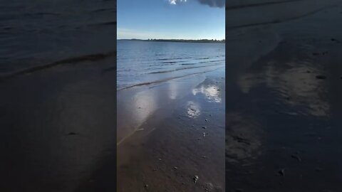 POV Atlantic herring fisherman checking sea before day of fishing