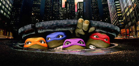 Ninja turtles start.