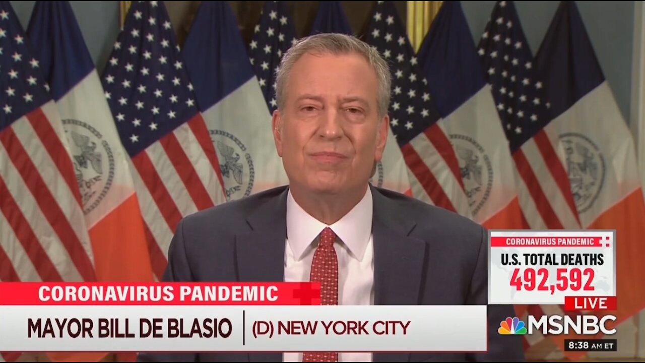 NYC Mayor de Blasio Attacks Governor Cuomo Over Nursing Home Deaths