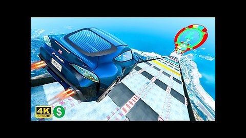 GTA 5 MEGA RAMP ▸ NO COPYRIGHT GAMEPLAY | 4K 60FPS | 261 | GTA Gameplay for TikTok & YouTube