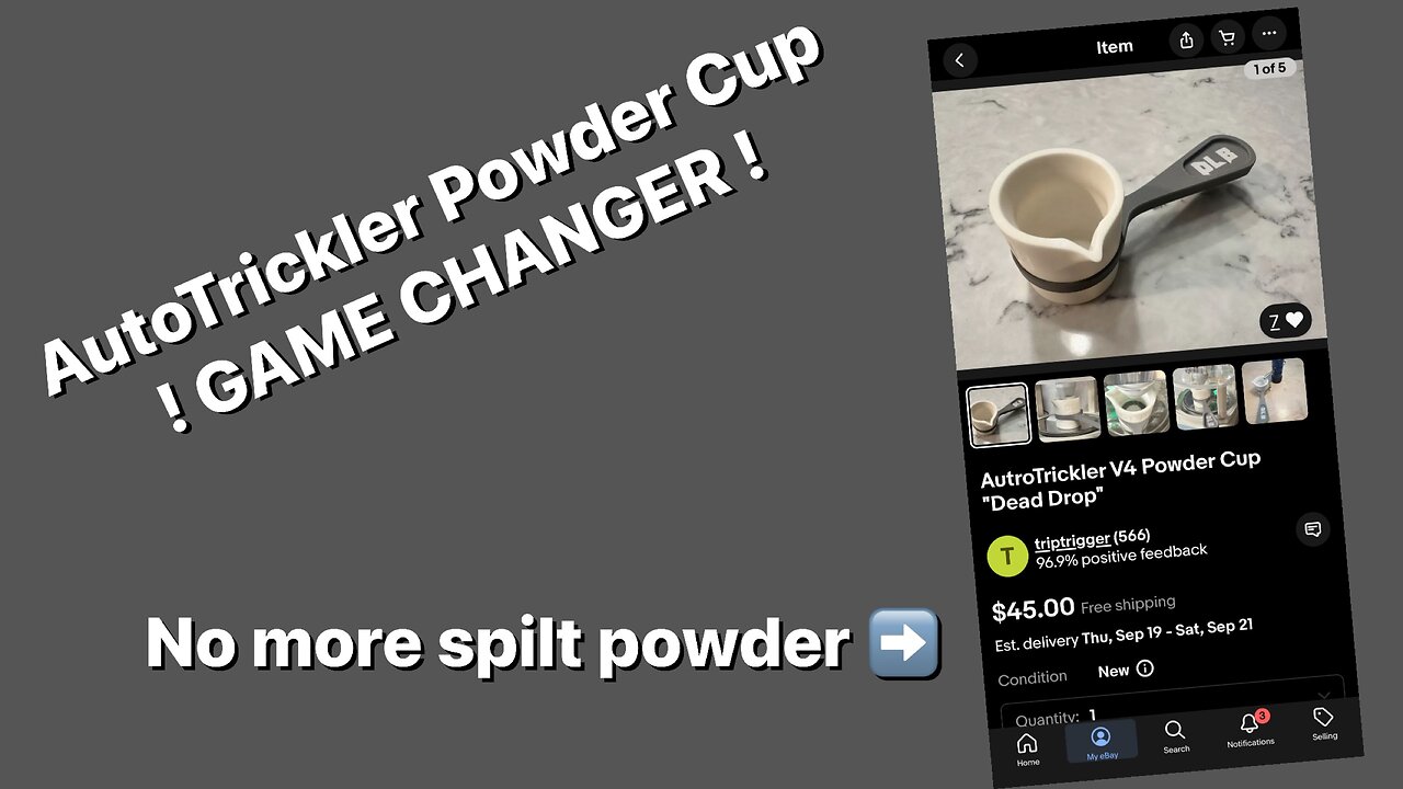 Dead Drop Powder Cup AutoTrickler Upgrade