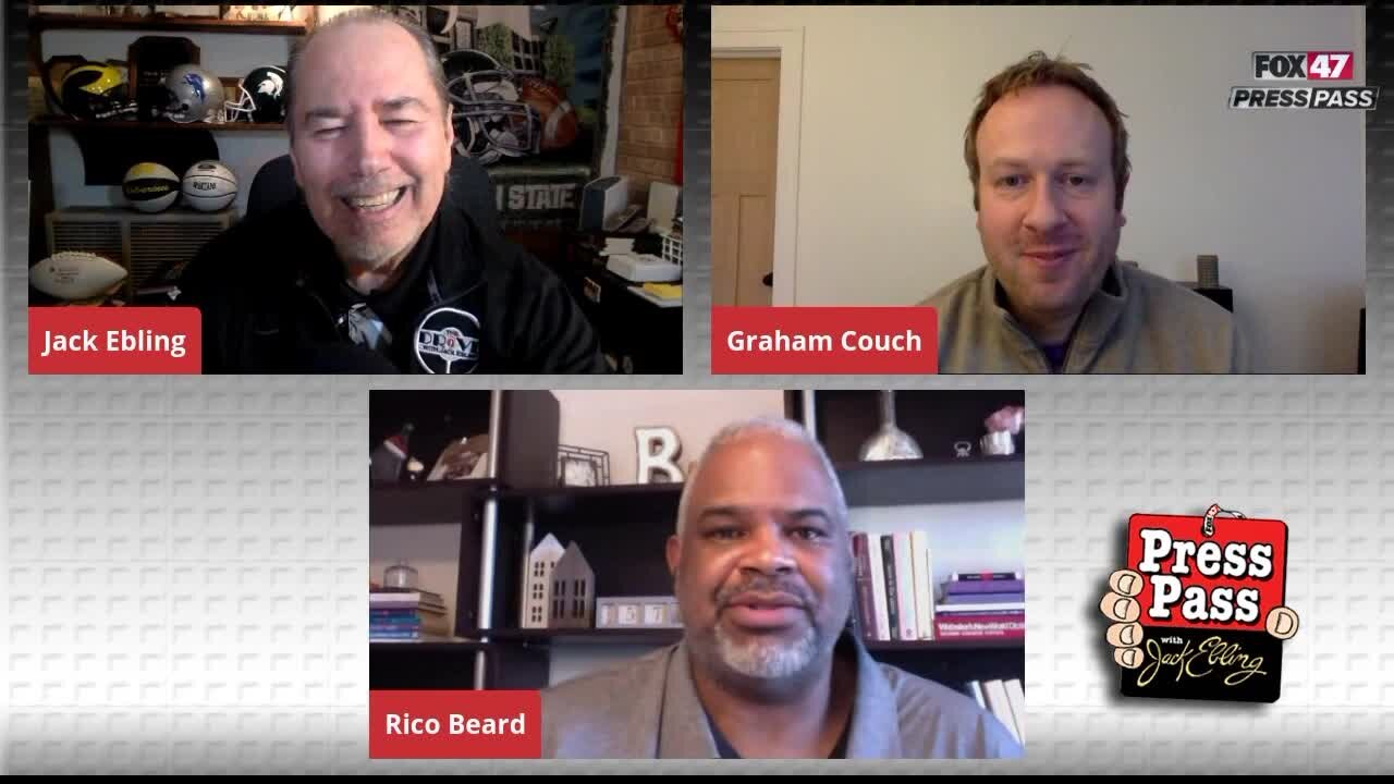 NCAA Tournament, MHSAA sports updates, takes a look at the Detroit professional teams, and more!