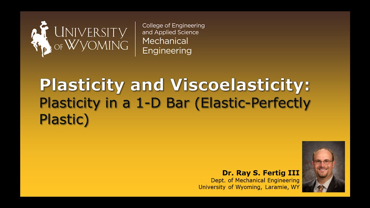 Plasticity in a 1-D Bar (Elastic-Perfectly Plastic)