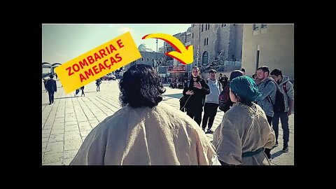 WITNESSES IN THE WESTERN WALL SQUARE! (+ palavra profética)