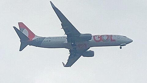 Boeing 737-800 PR-GGP coming from Rio de Janeiro to Fortaleza