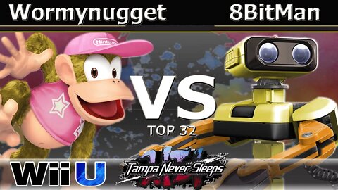 PPG|Wormynugget (Diddy Kong) vs. Fable|8BitMan (ROB) - Wii U Top 32 - TNS7