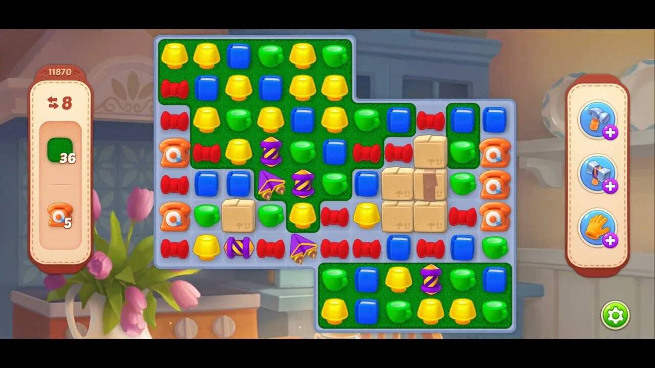 Playrix Homescapes Gameplay Walkthrough Level 11870