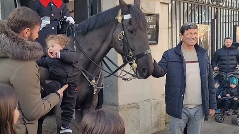 Dumb parent tourist #horseguardsparade