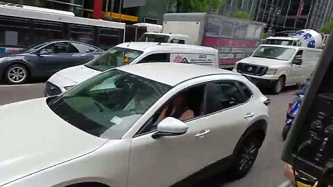 The Exemption from Congestion Pricing Rally Outside @GovKathyHochul Office 6/21/23 hosted by @NYTWA.