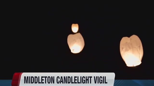 Middleton Candlelight vigil