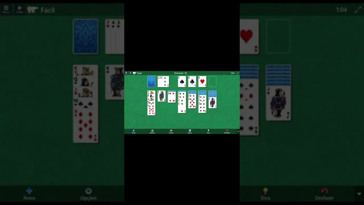 Microsoft Solitaire Collection Klondike EASY Level # 40 #shorts