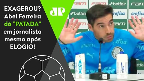 DESNECESSÁRIO? Abel Ferreira é RÍSPIDO e dá RESPOSTA DURA a jornalista após Botafogo x Palmeiras!