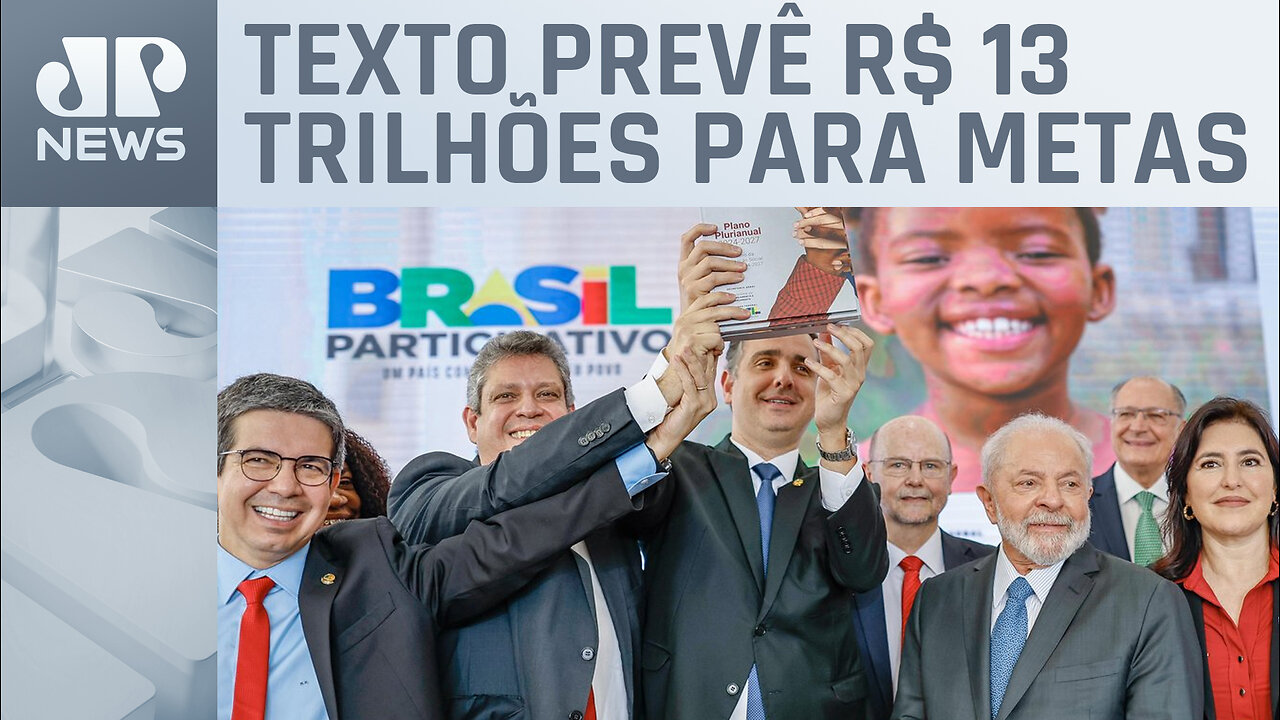 Lula entrega plano plurianual 2024-2027 ao Congresso