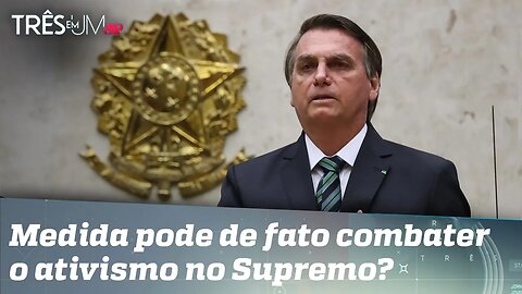 Proposta de Bolsonaro visa ampliar número de ministros no STF