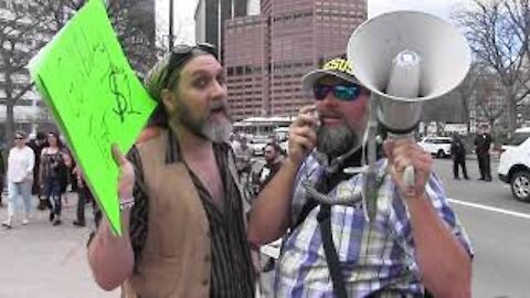 420 Pot/Weed Festival Street Preaching - Denver, CO - Street Preacher Kerrigan Skelly