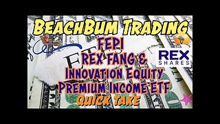 FEPI | REX FANG & Innovation Equity Premium Income ETF | Quick Take