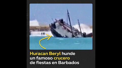 Huracán Beryl produce estragos en Barbados