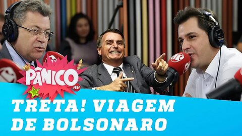 Treta! Deputado do PT detona viagem de Bolsonaro e discute com deputado do PSL