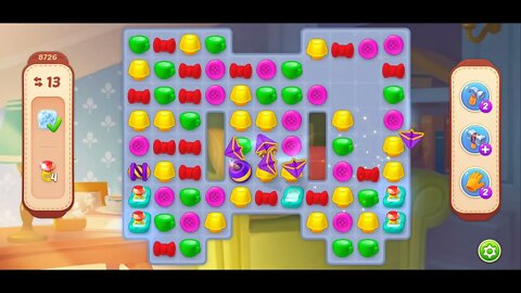 Playrix Homescapes Gameplay Walkthrough Level 8726