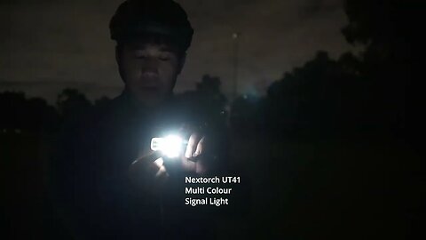 Nextorch UT41 Signal light: demonstration