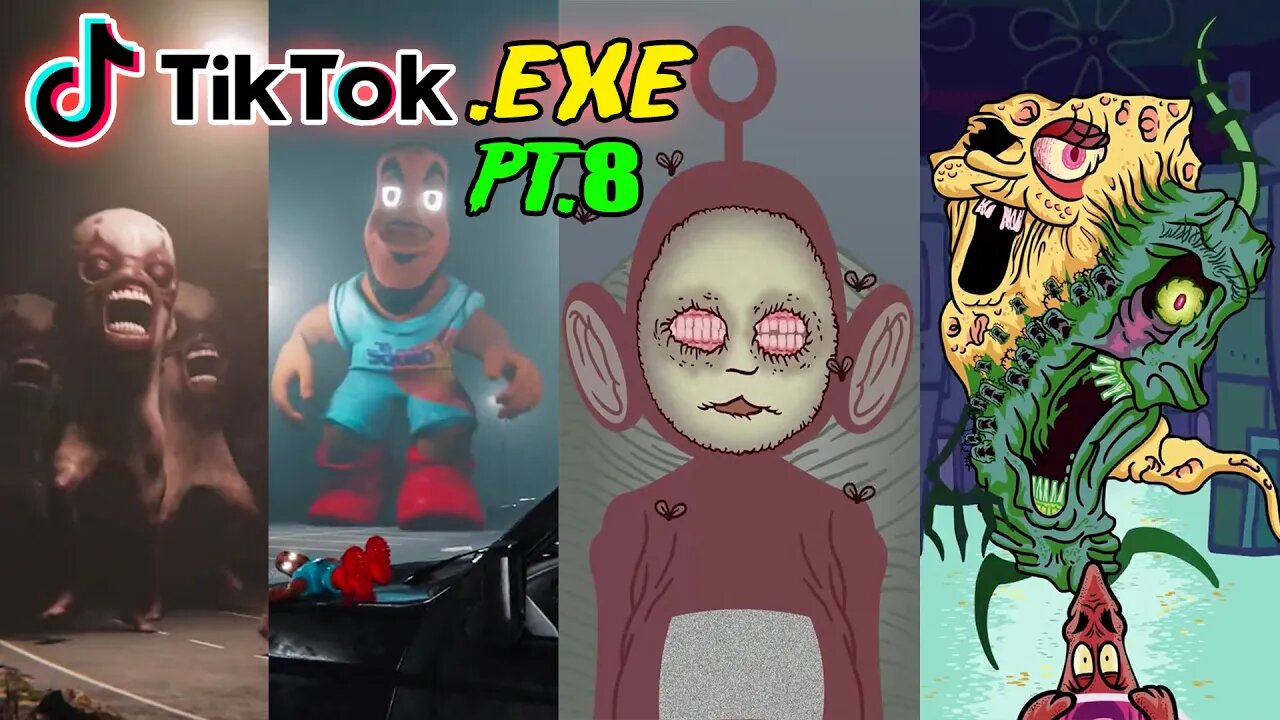 SCARY TIKTOK.EXE | RUINED CHILDHOOD TIKTOKS YOU SHOULDN'T WATCH ALONE | CURSED ANIMATIONS