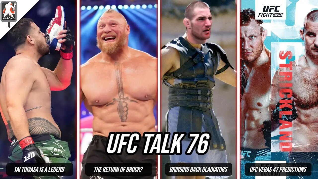 UFC Talk 76: Are You Not Entertained?