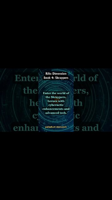 Rifts RPG | Rifts Dimension Book 4: Skraypers | #RiftsRPG #PalladiumBooks