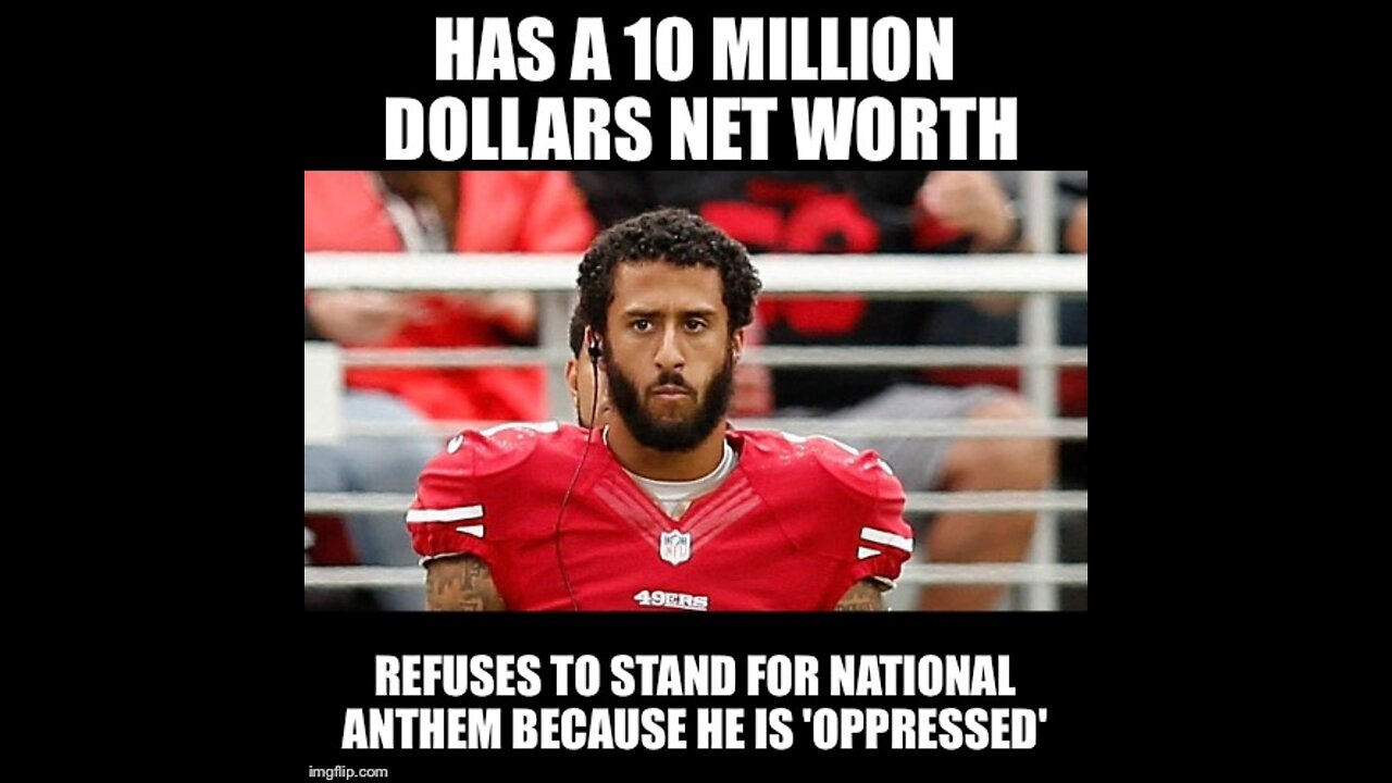 Colin Kaepernick says the NFL is slavery then does this.Proof hes a fraud